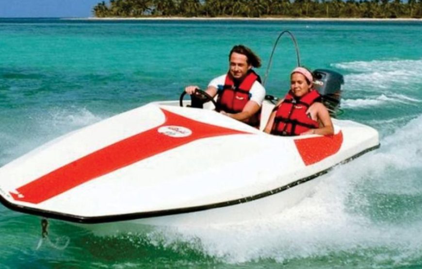 Speed Boat and Snorkling